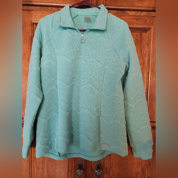 ZeroXposur Tops - ZeroXposur Seafoam Green 1/4" Zipper Pullover Size Small